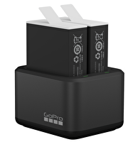 GoPro Enduro 5gpr/Addbd-211 İkili Şarj Cihazı + 2 Batarya 