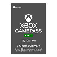 Microsoft ve Xbox Game Pass Ultimate 3 Ay