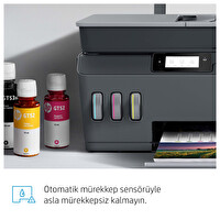 HP Smart Tank 615 + Fotokopi + Faks + Tarayıcı + Wifi + Airprint + Çok Fonksiyonlu İnkjet Tanklı Yazıcı Y0F71A