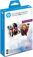 HP Social Media Snapshots Çıkarılabilir Yapışkan Fotoğraf Kağıdı W2G60A 10X13Cm 25 Sayfa