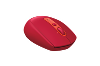 Logitech M590 Multi Device Silent Kablosuz Mouse (Kırmızı)