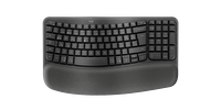Logitech Wave Keys Kablosuz Ergonomik TR Tuş Dizimi Grafit Klavye 