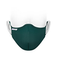 MediFash Aura-Yeşil TSE Belgeli Bakteri Filtreli 3 Katlı Telli Maske Takma Aparatlı Yeşil Yıkanabilir Maske