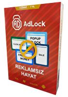 Adlock Reklam Önleyici 3 Kullanıcı