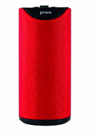 Preo MM02S Bluetooth Speaker Kırmızı