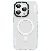 Youngkit Jscx001 Jane Sand iPhone 14 Pro Sert Silikon Kılıf Mavi