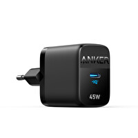 Anker 313 Samsung Pps Destekli 45w Usb-C Siyah Şarj Cihazı A2643 
