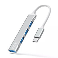 Inca Iusb-04t USB HUB X 4  Port USB 3.0 +3*USB 2.0 Çoklayıcı  Slim Aluminyum Kasa