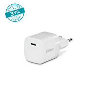 Ttec Smartcharger 30W PD USB-C Seyahat Beyaz Hızlı Şarj Aleti