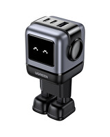 Ugreen CD361 25685B Nexode RG 65W Robot Gan Hızlı Şarj Cihazı