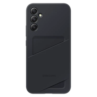 Samsung Galaxy A34 Kart Yuvalı Siyah Kılıf
