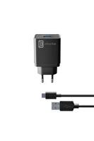 Cellularline ACHKIT10WTYCK 10W Şarj Kiti Adaptör ve Type-C Kablo 