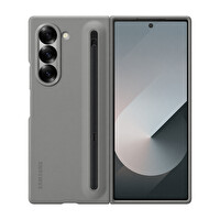 Samsung Galaxy Z Fold6 Spen'li Kalemli Gri Kılıf 