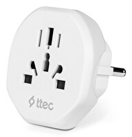 Ttec 2Sa01 Avrupa Amerika/İngiltere Seyahat Adaptörü
