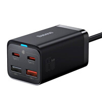 Baseus GAN3 PRO 65W Siyah Şarj Cihazı 