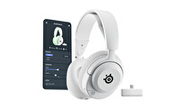 STEELSERIES ARCTIS NOVA 5X WIRELESS & BT GAMING KULAKLIK - BEYAZ (OUTLET)