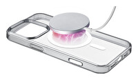 Cellularline iPhone 16 Pro Gloss Magsafe Şeffaf Kılıf GLOSSMAGIPH16PROT