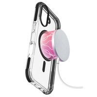 Cellularline iPhone 16 Tetraforce Magsafe Ultra Koruma Şeffaf Kılıf TETRACMAGIPH16T