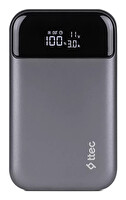 Ttec 2BB214UG Recharger Pro LCD 10.000 MAH PD 30W Taşınabilir Hızlı Şarj Aleti/Powerbank Uzay Grisi