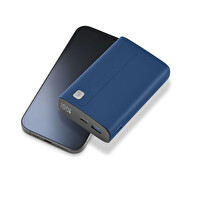 Cellularline Elite Dijital Ekranlı PD 20W Hızlı Şarj 20.000 MAH Mavi Powerbank PBDISPL01PD20000B