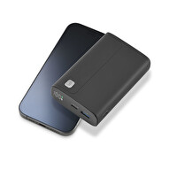 Cellularline PBDISPL01PD20000K Elite Dijital Ekranlı PD 20w Hızlı Şarj 20.000 Mah Siyah Powerbank 