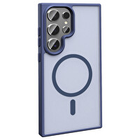 Zore Sio S25 Ultra Laci̇vert Sert Kapak