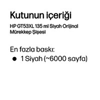 HP 1VV21AE GT53XL Siyah Kartuş