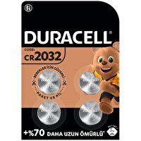 Duracell 2032 Düğme Pil 4'lü Paket