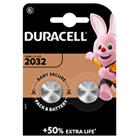 Duracell 2032 2 Li 3 Volt Düğme Pil