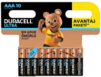 Duracell Basic İnce Kalem Pil 10'lu AAA