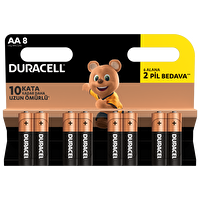 Duracell Basic 8'li AA Kalem Pil