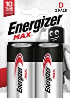 Energizer Max 2’li D Boy Pil