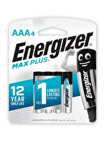 Energizer Max Plus İnce Kalem 4’lü Alkalin Kalem Pil