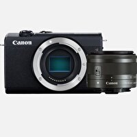Canon EOS M200 M15-45 IS STM Fotoğraf Makinesi Siyah