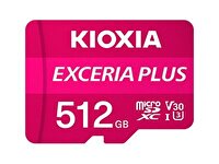 Kioxia Fla 512GB Microsd Exceria Plus Uhs1 R98 Hafıza Kartı
