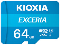 Kioxia Fla 64GB  Exceria Microsd Uhs1 R100 Hafıza Kartı