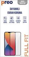 Preo Samsung Galaxy S21 FE Flexible Fullfit Dayanıklı Ekran Koruma