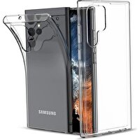 Preo Tpu Case Samsung Galaxy S22 Ultra Polikarbon Telefon Kılıfı Şeffaf