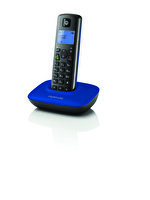 Motorola T 401+ Çağrı Engelleme Handsfree ve Mavi Işıklı Ekran Özellikli Mavi Siyah Dect Telefon