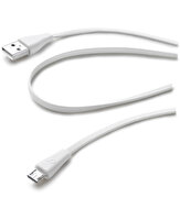 Cellularline Beyaz Micro USB Data Kablosu
