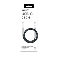 Celly USB-C TO USB-C 1.5M Cotton Kablo