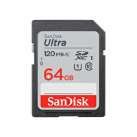 SanDisk Ultra 64GB SDXC100MB/s SDSDUNR064GGN3IN Hafıza Kartı