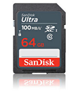 Sandisk Ultra 64GB SDXC100MB/s SDSDUNR064GGN3IN Hafıza Kartı
