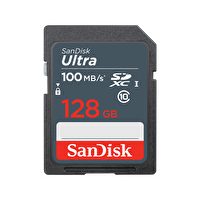 SanDisk Ultra 128GB SDXC 100MB/s SDSDUNR 128G GN3IN Hafıza Kartı