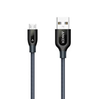 Anker Powerline+ USB Type-C to USB-C 2.0 Örgülü 0.9M Kablo - Kırmızı - Taşıma Çantalı