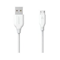 Anker Powerline 0.9M Micro USB Şarj/Data Kablosu - Beyaz