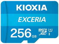 Kioxia 256GB Exceria  Uhs-1 C10 100MB/sn Micro Sd