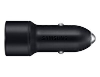 Samsung EP-L1100WB 2x USB Çıkışlı Fast Charge Araç Şarj Aleti Siyah