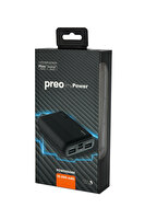 Preo Pocket Size PS1 10.000 mAh Çift Usb Çıkışlı Powerbank Siyah
