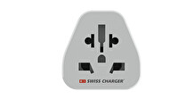Swiss Charger SCP-20061 Universal Seyahat Adaptörü